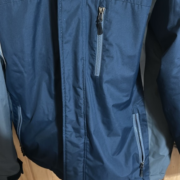Tek Gear Men's Blue and Gray Heavy Coat - Picture 3 of 5